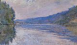 The Seine at Port Villez by Claude Monet